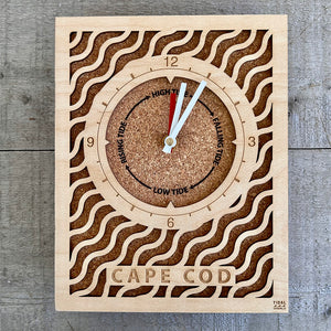 Cape Cod Cork Tide and Time Clock